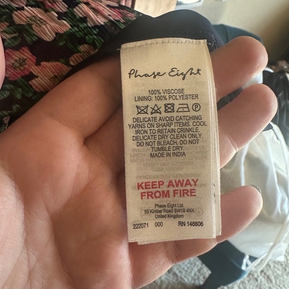 Phase Eight Betty Floral Print Swing Dress | Size 20 | NWT - Picture 12 of 15